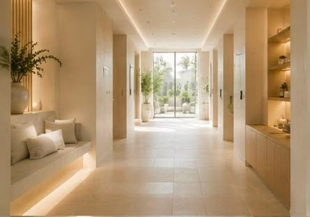 Contemporary wellness space
